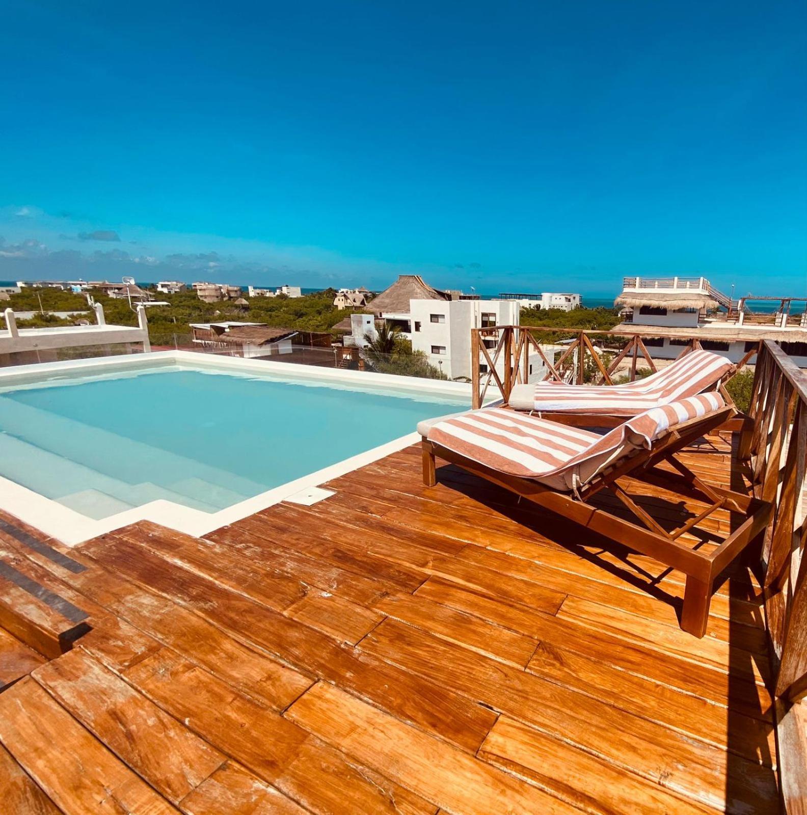 Sunsteps Casa Holbox 아파트 외부 사진