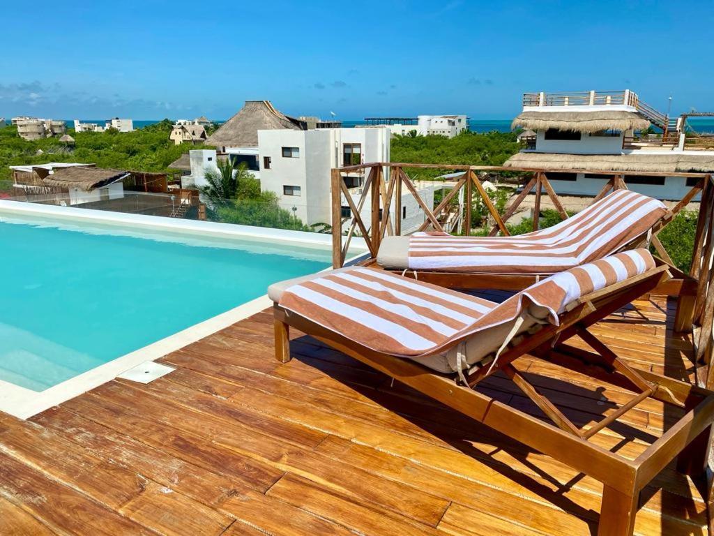 Sunsteps Casa Holbox 아파트 외부 사진