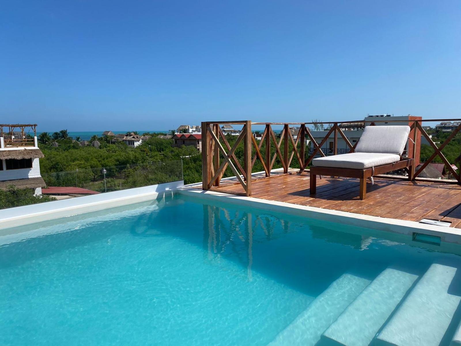 Sunsteps Casa Holbox 아파트 외부 사진